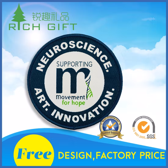 Embroidery Patch with Imitate Bar Code Logo