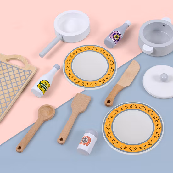 Children Kitchen Toy Hot Selling Wooden Kids Pretend Play Educational Kitchen Toys